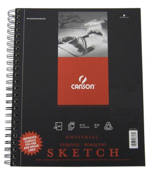 Canson Universal Recycled 9" x 12"  Sketch Pad