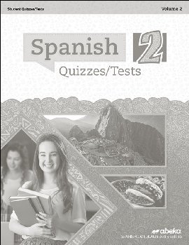 Spanish 2 Quiz and Test Book Volume 2