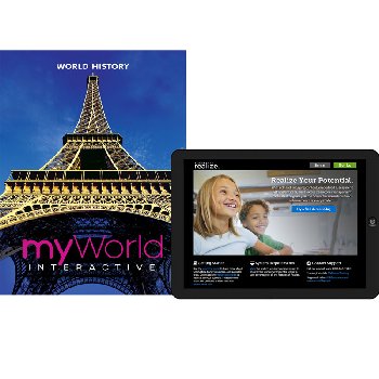 myWorld Interactive World History Homeschool Bundle (2019)