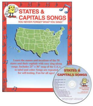 States and Capitals Songs Kit w/ CD