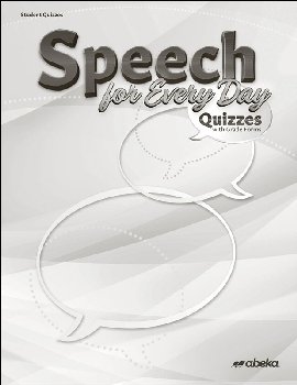 Speech for Every Day Student Quiz Book