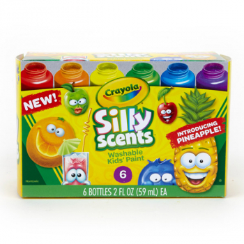 Crayola Silly Scents Washable Kids' Paint - 2oz (6 count)