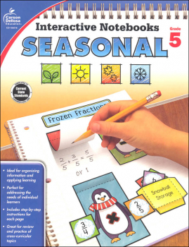 Interactive Notebooks: Seasonal - Grade 5