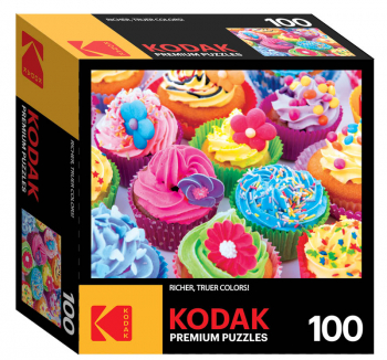 Kodak Colorful Cupcakes Puzzle (100 piece)