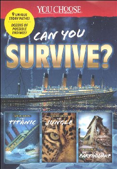 You Choose: Can You Survive Collection (Titanic, Jungle & Earthquake)