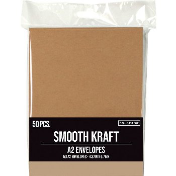Smooth Craft A2 Envelopes - 50 pieces