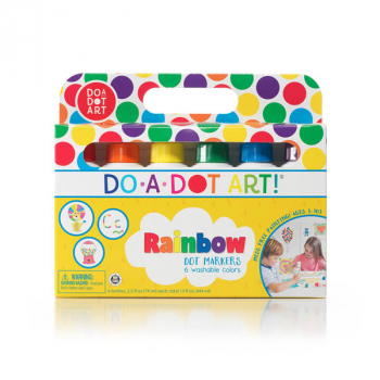 Do-A-Dot Rainbow Marker 6-Pack Washable