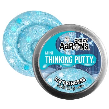 Ice Princess Putty 2" Mini Tin (Season's Greetings Thinking Putty)