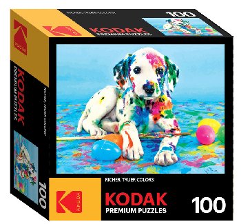 Kodak Painted Puppy Puzzle (100 piece)