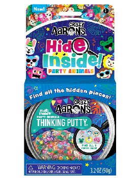 Party Animals Putty 4" Tin (Hide Inside)