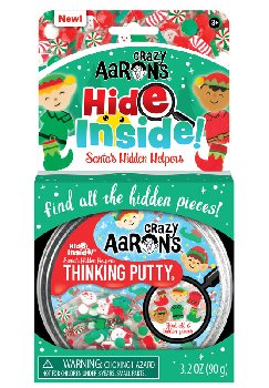 Santa's Hidden Helpers Putty 4" Tin (Holiday Hide Inside!)