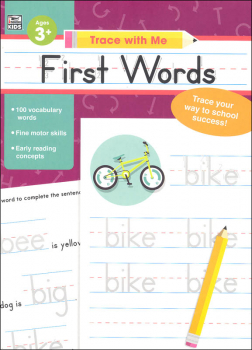 First Words Activity Book (Trace with Me)