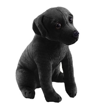 Rescue Dog with Sound - Black Labrador