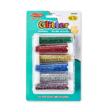 Glitter Set of 6 (.25oz tubes) Assorted