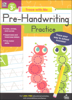 Pre-Handwriting Practice Activity Book (Trace with Me)