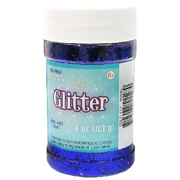 Glitter Shaker Top Jar - Royal Blue (4oz/113 grams)