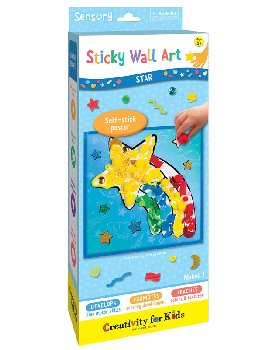 Sensory Sticky Wall Art - Star