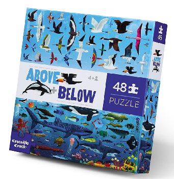 Above + Below Puzzle - Sea & Sky (48 pieces)