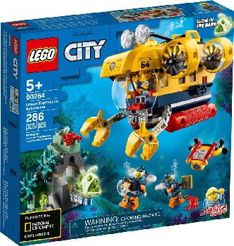 LEGO City Ocean Exploration Submarine (60264)