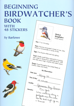 Beginning Birdwatcher's Book w/ 48 stickers