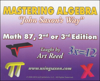 Mastering Algebra - Math 87 DVD (2nd or 3rd Edition)