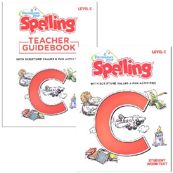 Reason for Spelling C Homeschool Set 2nd Edtn