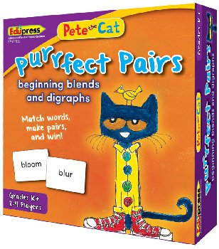 Pete the Cat Purrfect Pairs Beginning Blends and Digraphs