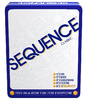 Sequence Classic Game in Tin