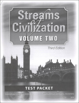 Streams of Civilization Volume Two Test Booklet Third Edition