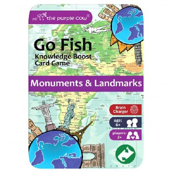 Monuments & Landmarks - Go Fish Knowledge Boost Card Game