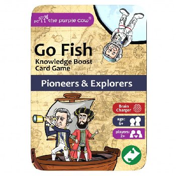 Pioneers & Explorers - Go Fish Knowledge Boost Card Game
