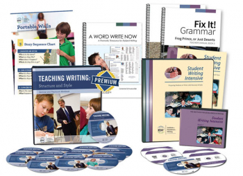 Deluxe Combo Teacher/Student Writing Package Level C (with Fix It! Grammar 3 & 4; Portable Wall; And Word Write Now) 201