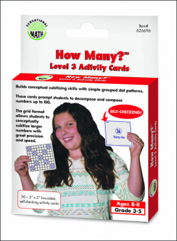 How Many? Activity Cards Level 3 (Sensational Math)