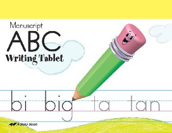 ABC Writing Tablet - Manuscript (Bound)