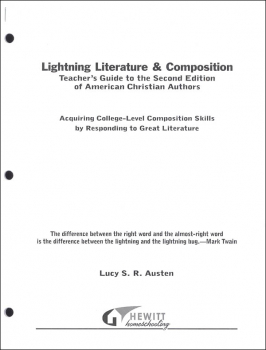 Lightning Literature & Composition American Christian Literature Teacher Guide