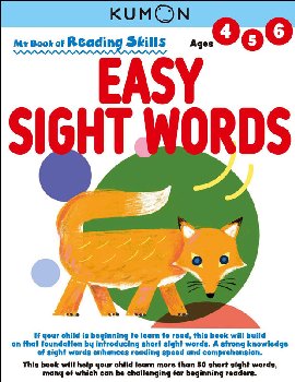 My Book of Reading Skills: Easy Sight Words