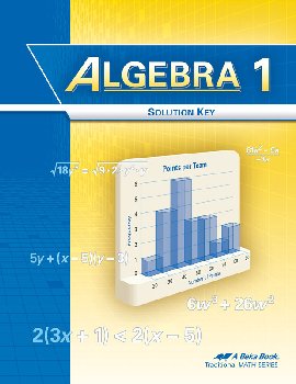 Algebra 1 Textbook Solution Key