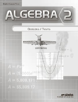 Algebra 2 Quiz and Test Book
