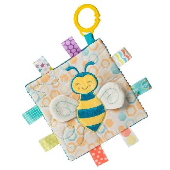Taggies Crinkle Me Baby Toy - Fuzzy Buzzy Bee