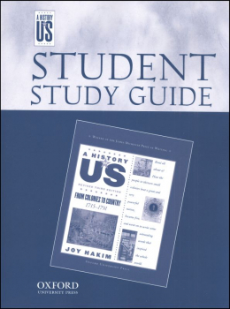 From Colonies to Country Student Study Guide (History of US Book 3)