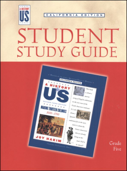 Making 13 Colonies Student Study Guide (History of US Book2) CA Edition