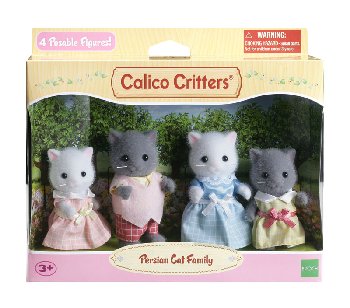 Persian Cat Family (Calico Critters)