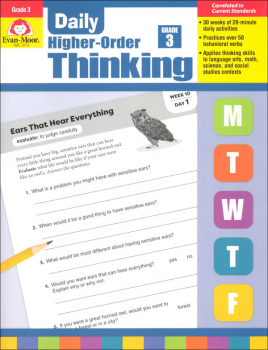 Daily Higher-Order Thinking: Grade 3