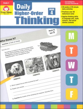 Daily Higher-Order Thinking: Grade 4