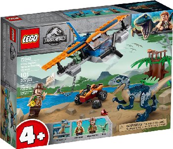 LEGO Jurassic World - Velociraptor: Biplane Rescue Mission (75942)