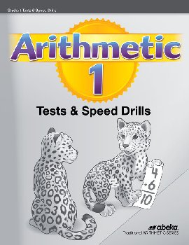 Arithmetic 1 Tests/Speed Drills Book (2nd Edition) (Bound)