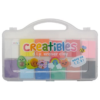 Creatibles D.I.Y. Erasers Kit (set of 12 colors)