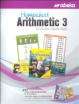 Arithmetic 3 Homeschool Curriculum Lesson Plans (6th Edition)