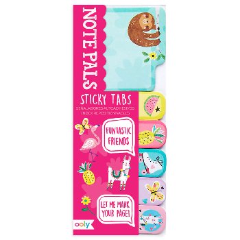 Note Pals Sticky Tabs - Funtastic Friends