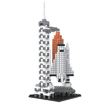 Mini Building Blocks: Space Shuttle (542 pieces)